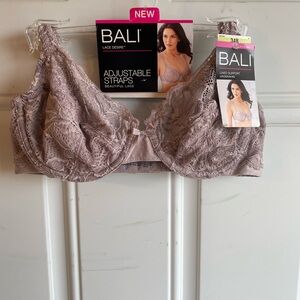 Bali Lace Desire Bra in light brown NWT
